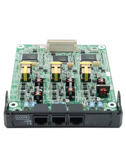 плата аналоговых внешних линий (LCOT6) Panasonic KX-NS5180X