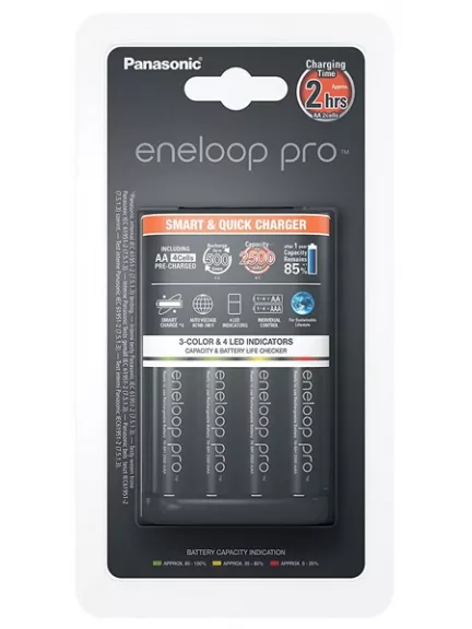 Зарядное устройство Panasonic Eneloop Pro K-KJ55HCD40E Smart&amp;Quick