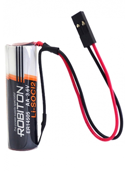 батарейка с коннектором Dupont 2,54 (BLS-2) Robiton ER 14505-DP (AA)