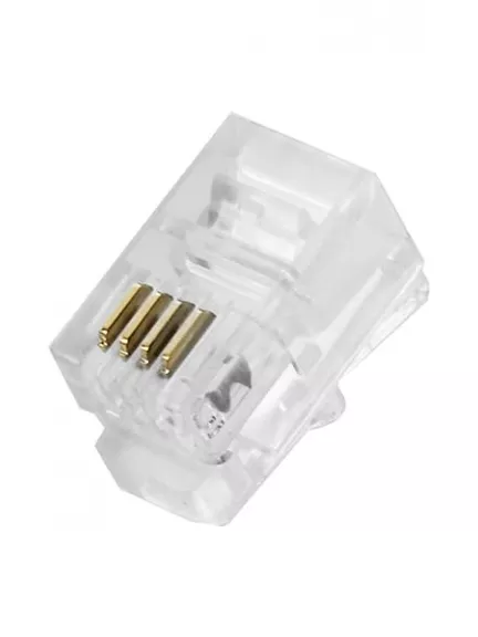 коннектор Элком 4P4C (трубка)