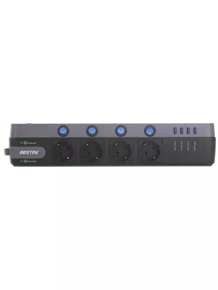 сетевой фильтр Bestek EU power strip MRJ4402