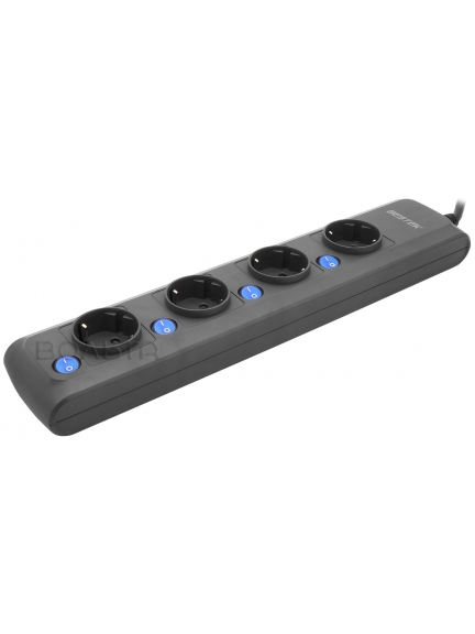 сетевой фильтр на 4 розетки Bestek EU power strip MRJ4401