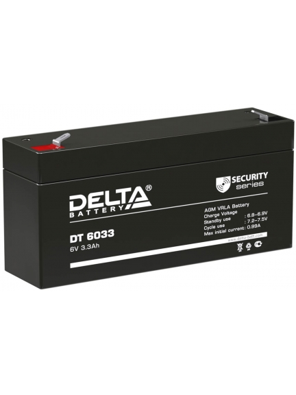 аккумулятор Delta DT 6033