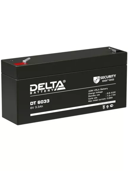 аккумулятор Delta DT 6033