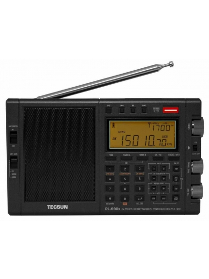 всеволновый цифровой радиоприемник с mp3 плеером Tecsun PL-990x (export version)