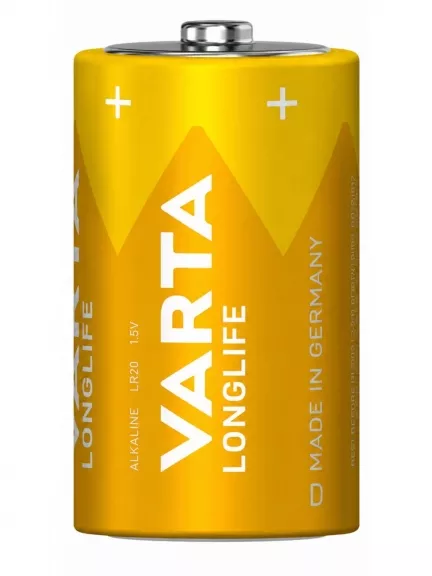 батарейка Varta LR20/D LONGLIFE 2BL