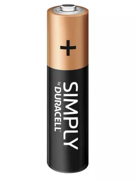 батарейка щелочная Duracell LR03/AAA SIMPLY 2*10  20BL