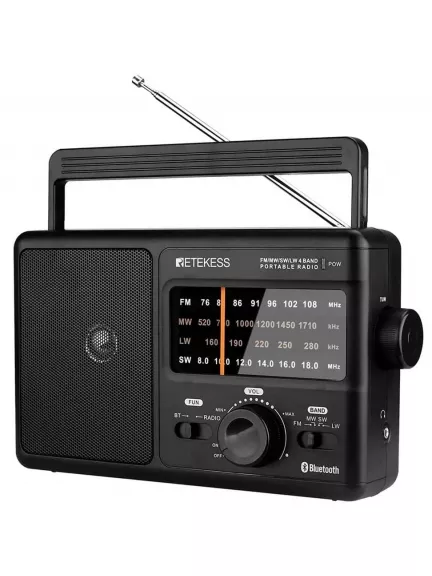 переносной радиоприемник с блютуз Retekess TR626