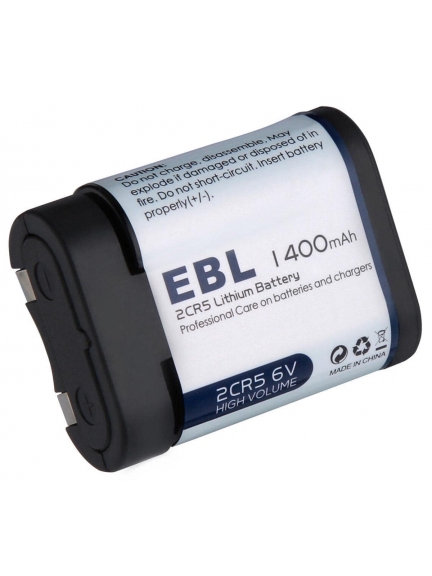 литиевая батарейка для вспышки EBL 2CR5