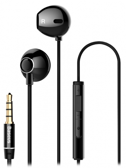 проводные наушники с микрофоном Baseus Encok H06 lateral in-ear Wired Earphone