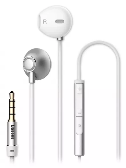 проводные наушники с микрофоном Baseus Encok H06 lateral in-ear Wired Earphone