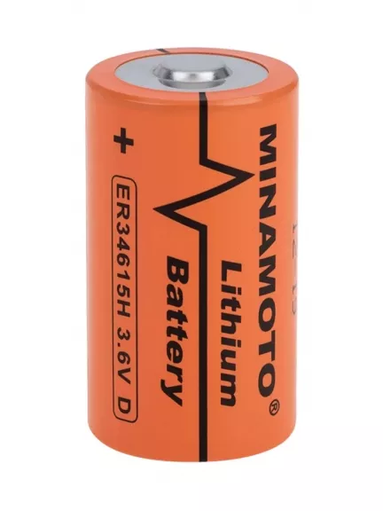 литиевая промышленная батарейка Minamoto ER 34615H (D)