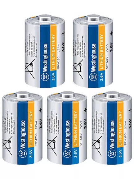 батарейки Westinghouse ER 14250 (1/2AA) 5шт.