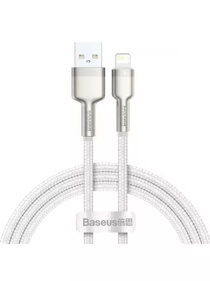 кабель передачи данных Baseus Cafule Series Metal Data Cable USB to IP 2.4A 1m