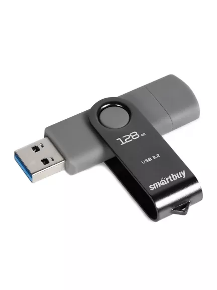 флешка USB OTG SmartBuy 128GB Twist Dual Type-C/Type-A 3.0