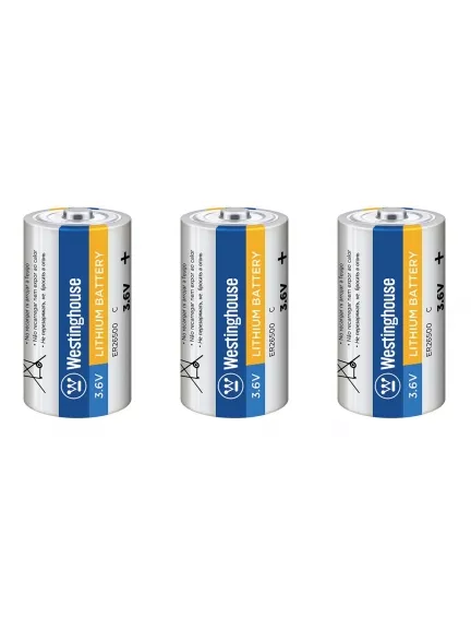 литиевые батарейки Westinghouse ER 26500 (C) 3шт.