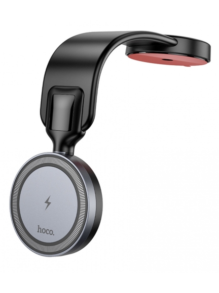 держатель для телефона с беспроводной зарядкой Hoco HW29 Totem ring magnetic wireless fast charging car holder