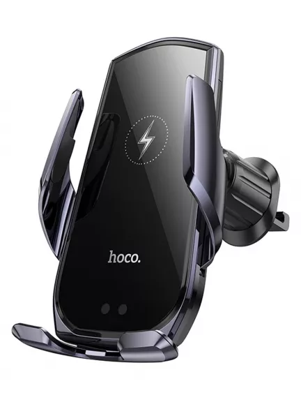 держатель для смартфона с беспроводной зарядкой Hoco CA202 Plus Enlightener infrared induction wireless charging holde