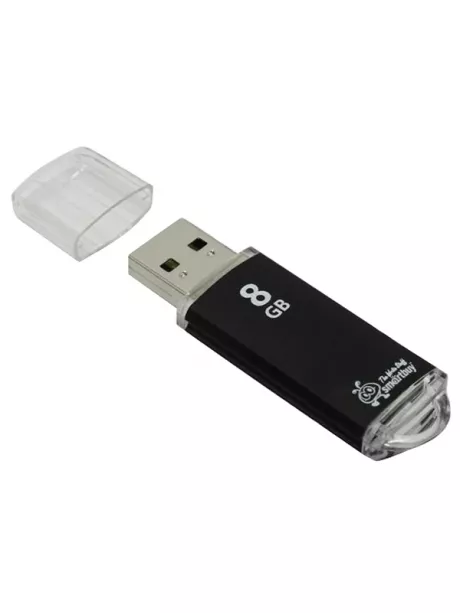 флешка USB SmartBuy V-Cut 8GB black