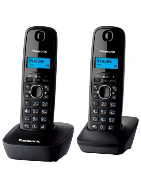 радиотелефон DECT Panasonic KX-TG1612RU grey