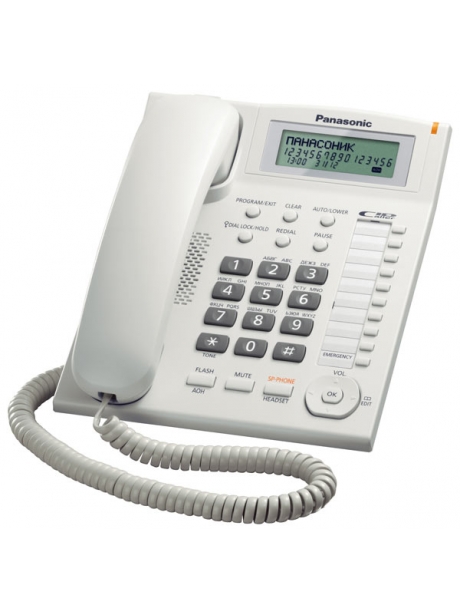 телефонный аппарат Panasonic KX-TS2388RU white