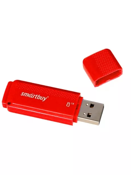 флешка USB SmartBuy Dock 8GB red