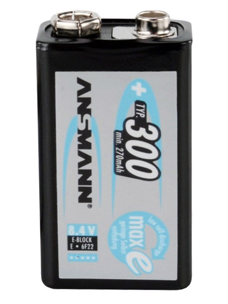 аккумулятор Ansmann 300 mAh 6F22/Крона-SR1 