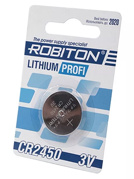 батарейка Robiton CR2450 PROFI-1BL 