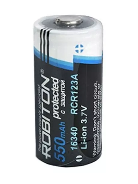 аккумулятор Robiton Li-ion 16340 550mAh 