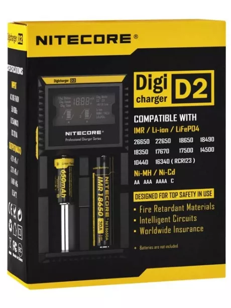 зарядное устройство NiteCore Digicharger D2 