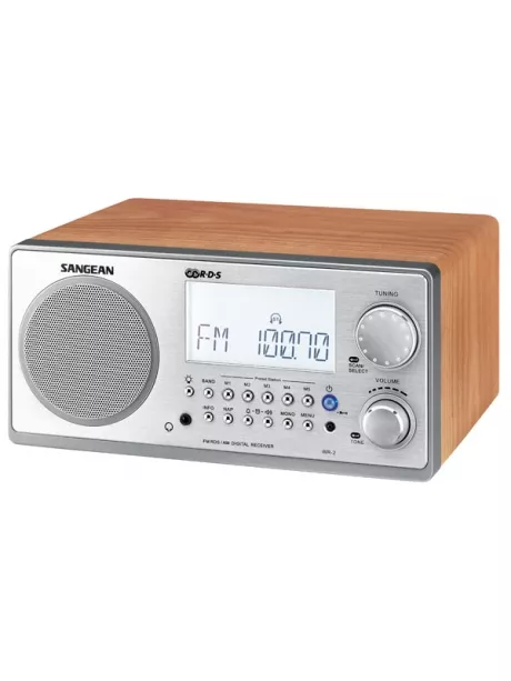 Радиоприемник с пультом управления Sangean WR-2 walnut