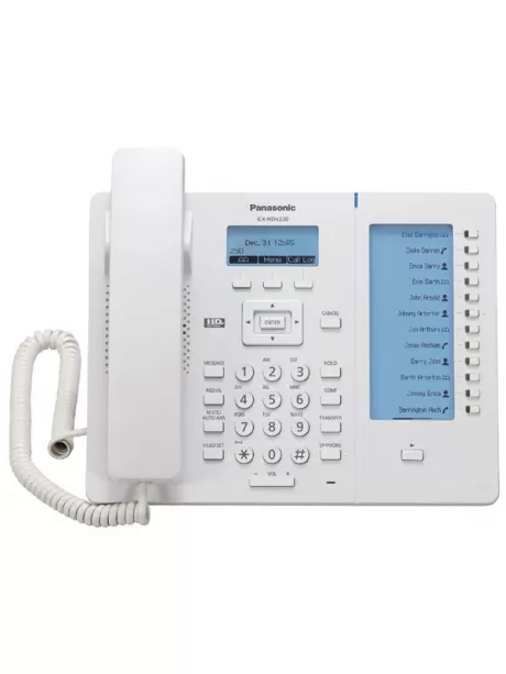 VoIP телефон Panasonic KX-HDV230RU white