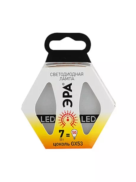 светодиодная лампа ЭРА LED smd GX-7w-827-GX53 