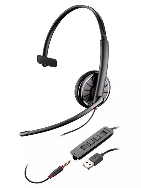 Гарнитура jack 3 5 mm 4 pin Plantronics BlackWire C315.1-M 