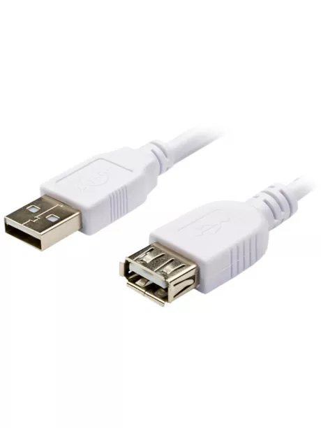 удлинитель ATcom USB (Am->Af, феррит) 3 m white