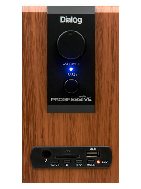 колонки для компьютера Dialog Progressive AP-150 brown