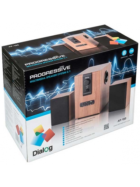 колонки для компьютера Dialog Progressive AP-150 brown