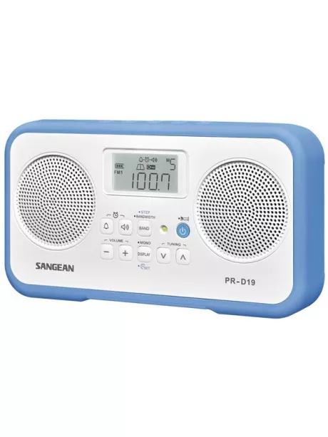 цифровой стерео радиоприемник Sangean PR-D19 white &amp; blue