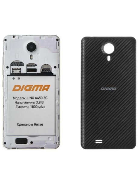 смартфон Digma Linx A450 3G 4Gb black