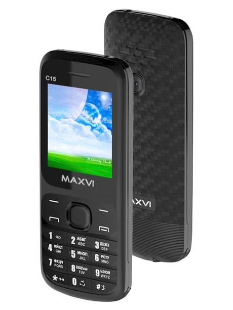 мобильный телефон Maxvi C15 black