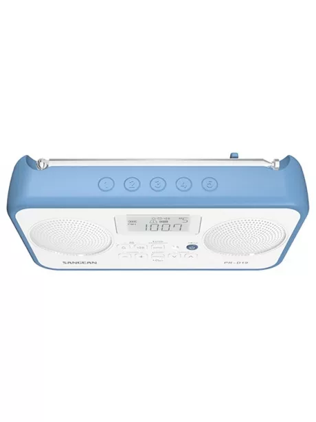 цифровой стерео радиоприемник Sangean PR-D19 white &amp; blue