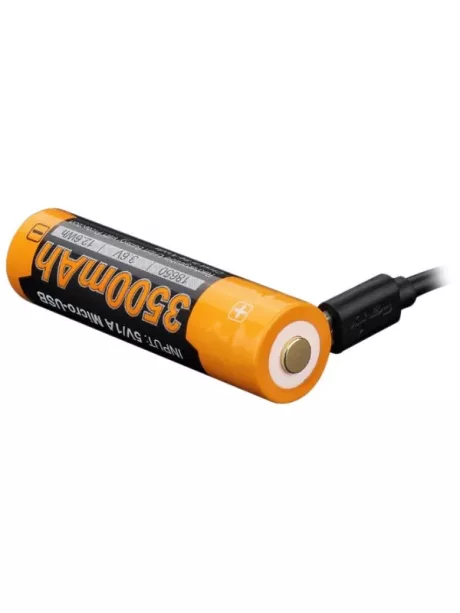 аккумулятор с USB портом Fenix ARB-L18 18650 USB Li-Ion 3500 mAh, защищенный 
