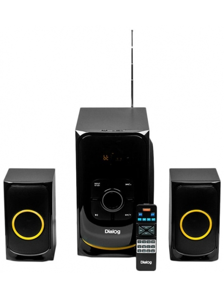 колонки для компьютера с сабвуфером Dialog Progressive AP-208 black