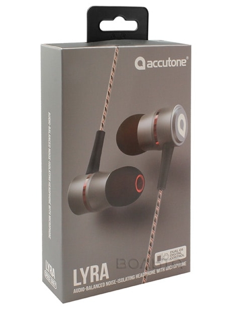 наушники с микрофоном Accutone Lyra space grey