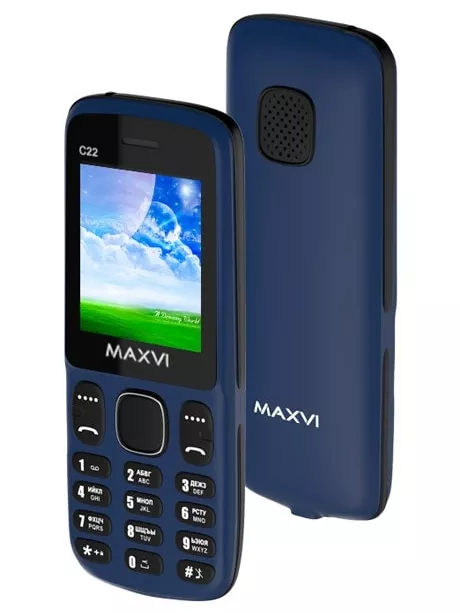 мобильный телефон Maxvi C22 marengo-black