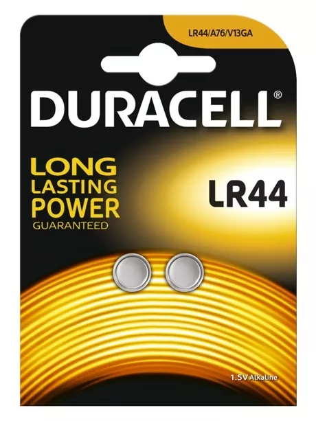 батарейки (2 шт.) Duracell LR44-2BL 