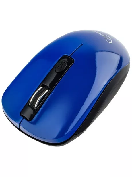 бесшумная беспроводная мышь Gembird MUSW-400 blue