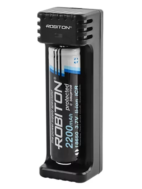 зарядное устройство для литиевых аккумуляторов Robiton Li-1 черный