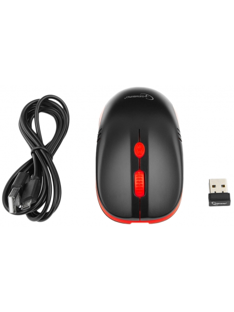 беспроводная мышь с аккумулятором Gembird MUSW-350 black