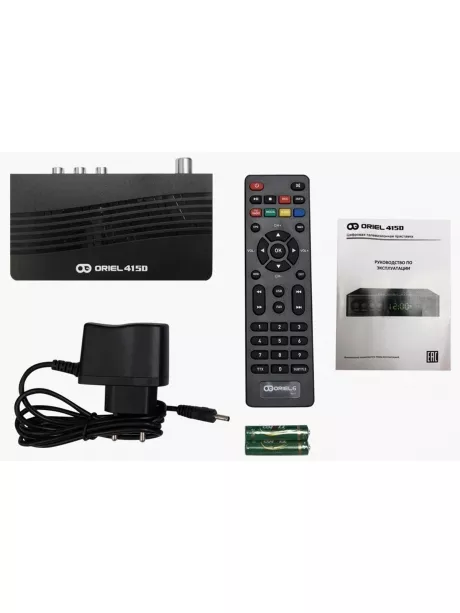 ТВ-тюнер DVB-T2 Oriel 415D black
